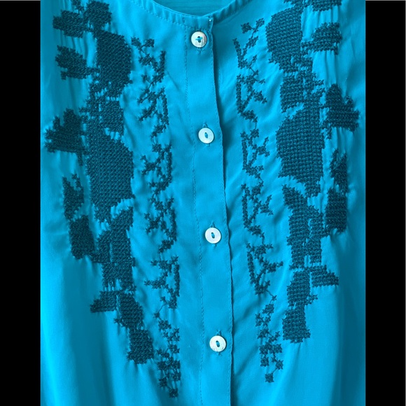 Teal Joe Fresh Tank - Picture 3 of 5